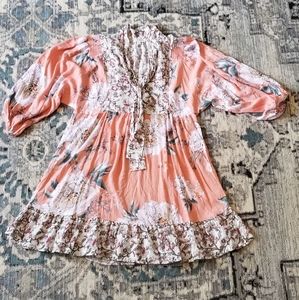 ADORABLE Boho Mini Dress